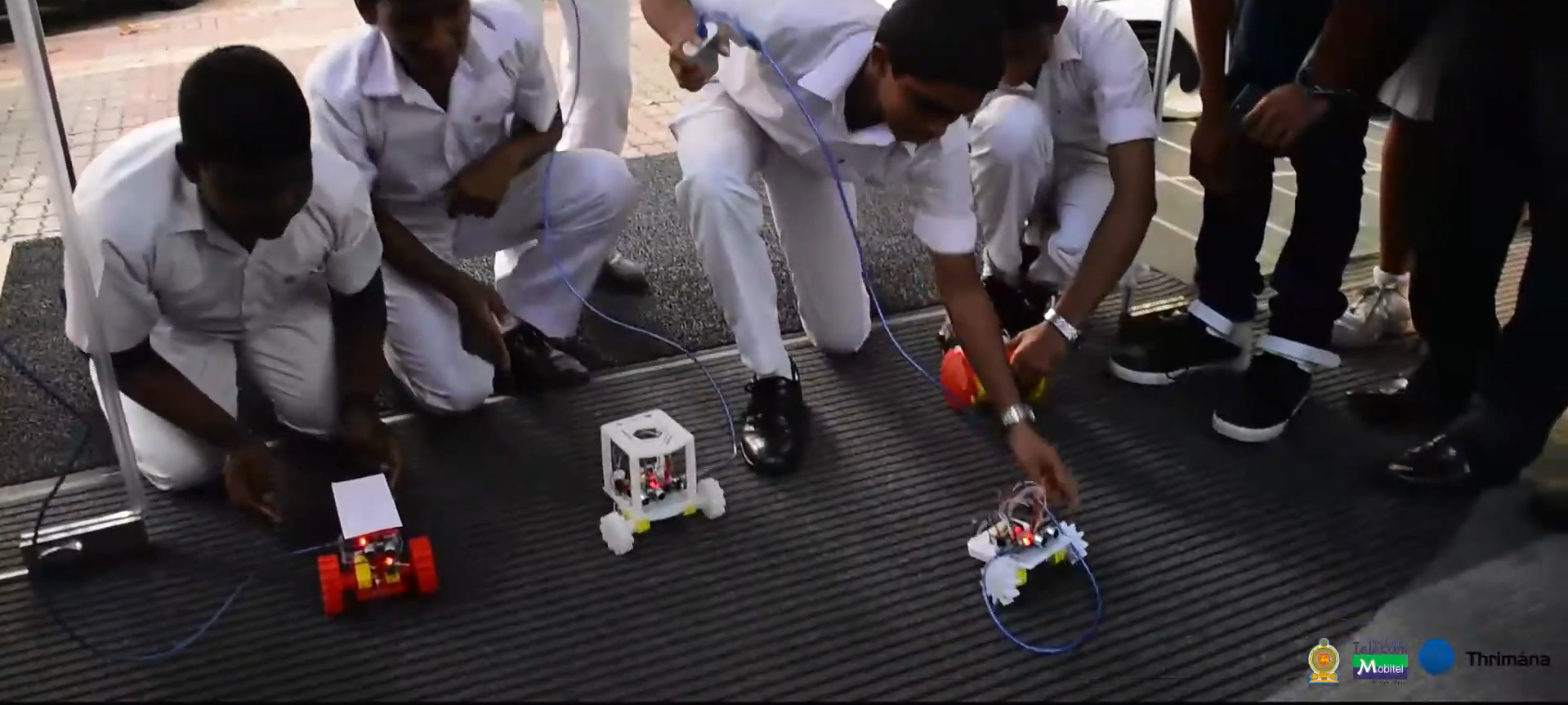 Pathfinders executing their final run